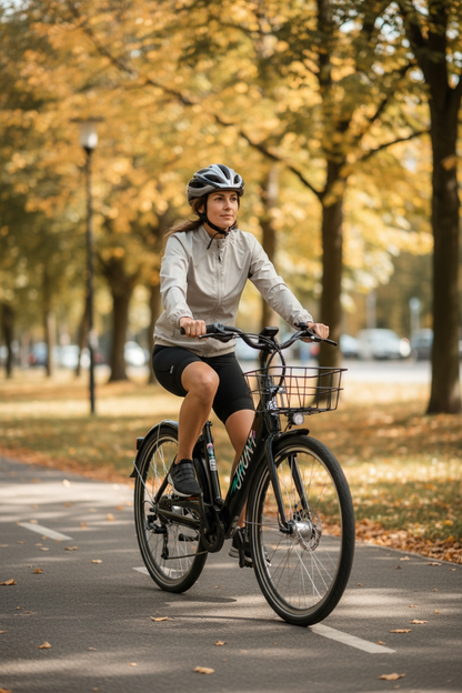 Integrated Molding Mountain Bike Helmet with PC & EPS Protection, Velvet Lining, and Secure Lock Fit