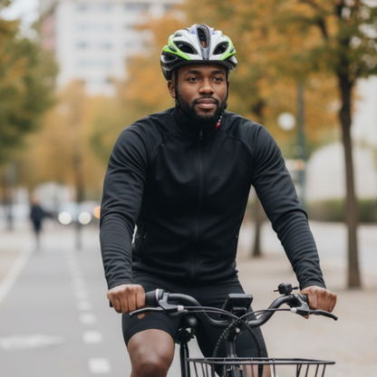 Integrated Molding Mountain Bike Helmet with PC & EPS Protection, Velvet Lining, and Secure Lock Fit